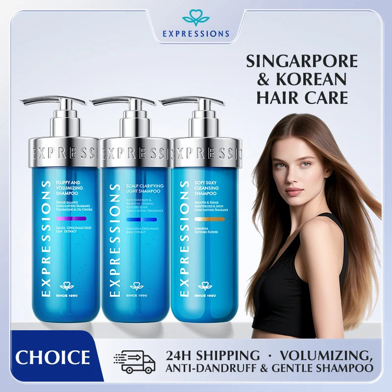 Silky Smooth Shampoo Nourishing Deep Cleansing Moisturizing Scalp Qme