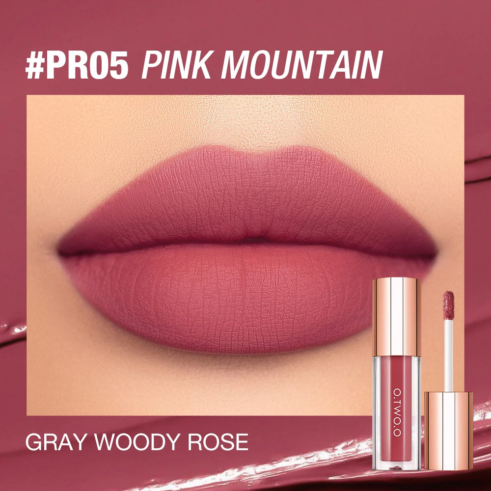 O TWO Lipstick Lip Tint Matte 24H Stay Color-locking Ultra-lasting Qme 05 China Mainland