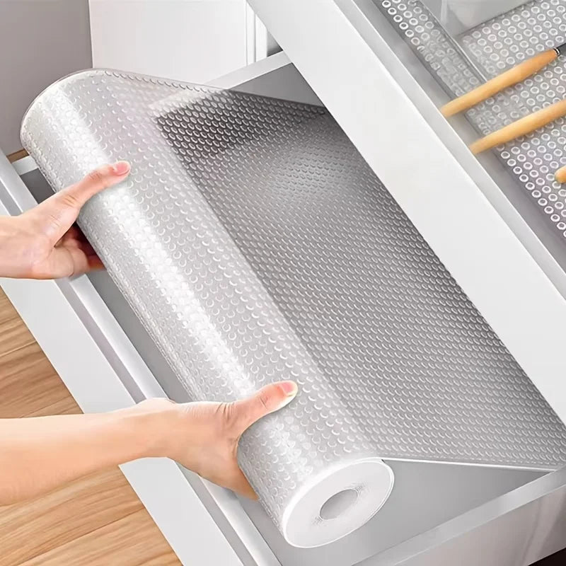 Washable Oil-Proof Non-Slip And Moisture-Proof Drawer Mats Non-Stick And Suitable For Cabinets Drawers And Shoe Cabinets. Qme