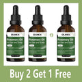 Rosemary Oil for Hair 50ml Scalp Treatment with Coconut Peppermint Oil Nourishing Hair Serum for Shine Strength All Hair Types Qme Buy 2 Get 1 Free