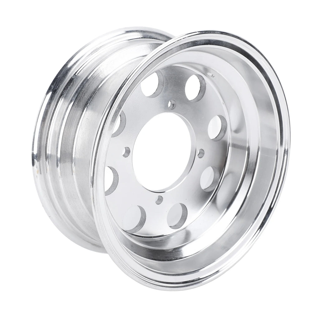 8Inch Motorcycle Rear Wheel Rim Fine Polishing Aluminium Alloy Wheel Hub for Honda Monkey Z50 Z50R Z50J Bike Qme Silver