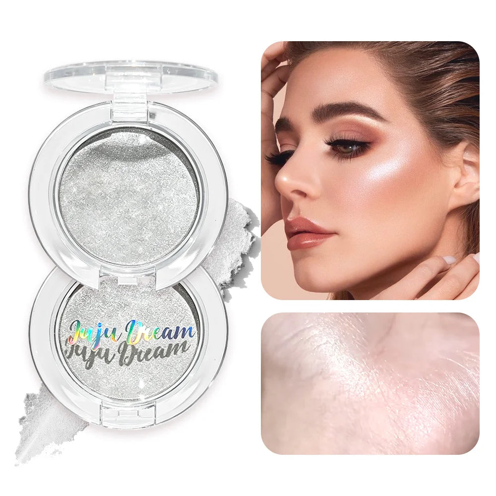 JUJU DREAM Waterproof Highlighter Powder Ultra Glow Radiance Qme
