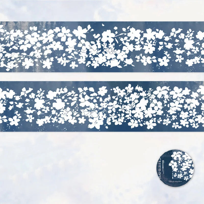 50mm X 2m Washi Tape Sakura Cherry Blossom DIY Scrapbooking Journal Planner Stickers for Phone Case Notebook Decoration Qme 6