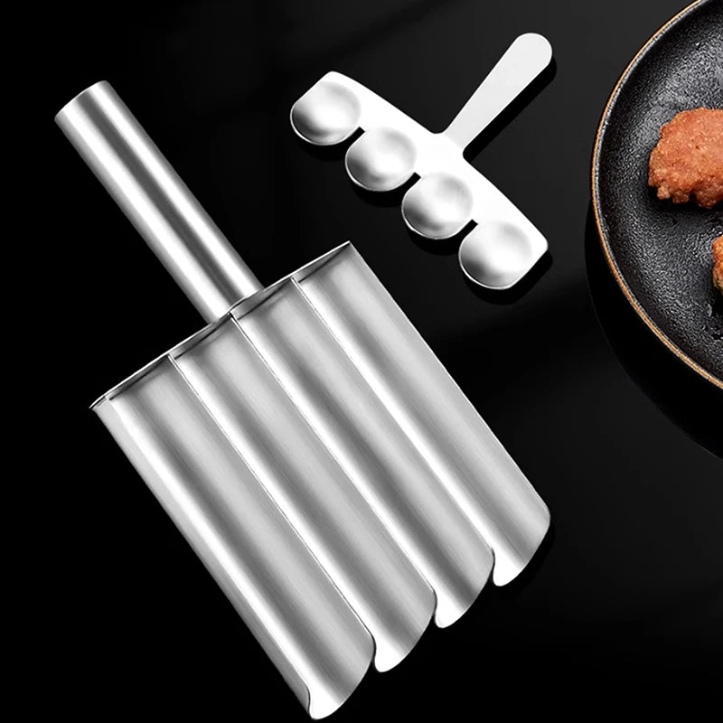 Easy-release Non-stick Meatball Maker Manual Spoon Effortless Fish Qme
