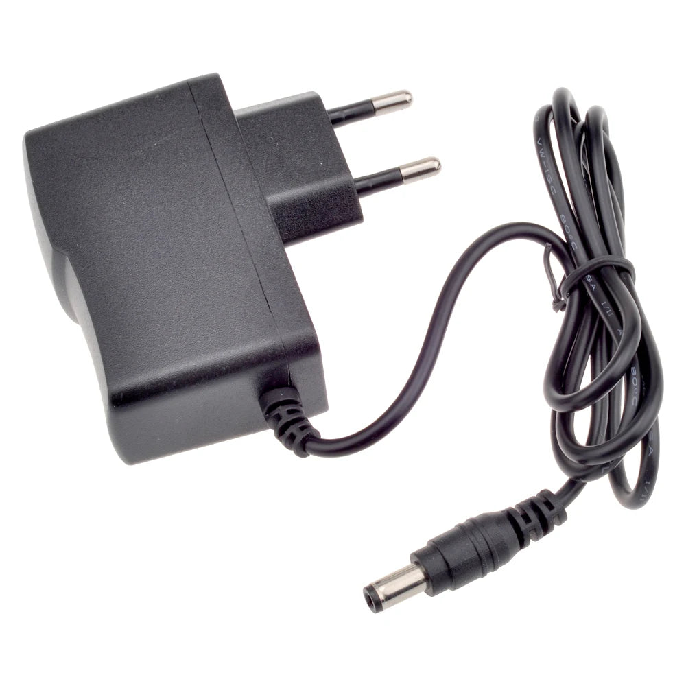 ESCAM EU AU UK US Plug Type 12V 1A 5.5mm x 2.1mm Power Supply AC 100-240V To DC Adapter For CCTV Camera / IP Qme
