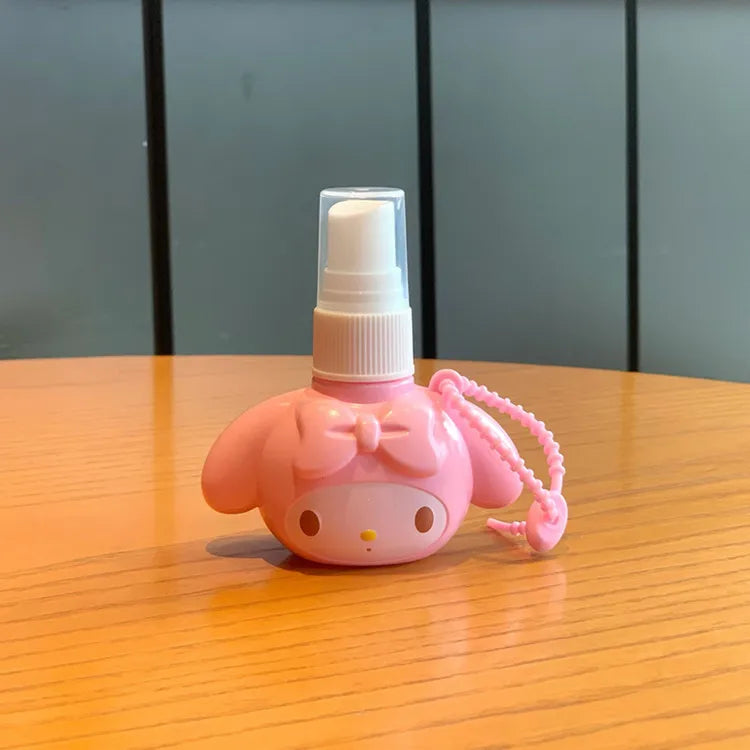 Hello Kitty Kuromi Cute Little Spray Bottle Plastic Spray Bottle Fine Mist Spray Bottle Toner Refill Bottle Qme 10
