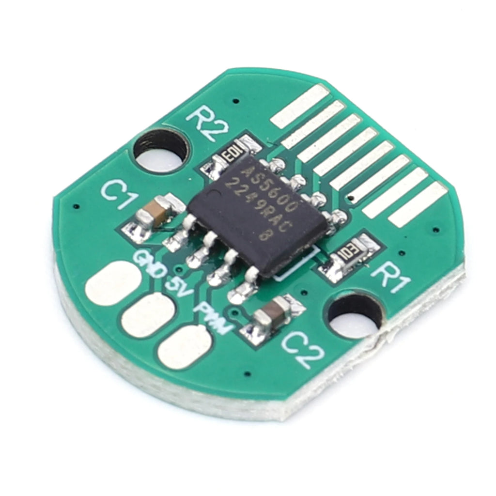 AS5600 Magnetic Rotary Encoder High Precision 12-Bit Magnetic Position Sensor Encoder with 3-pin Wire for Brushless Gimbal Motor Qme