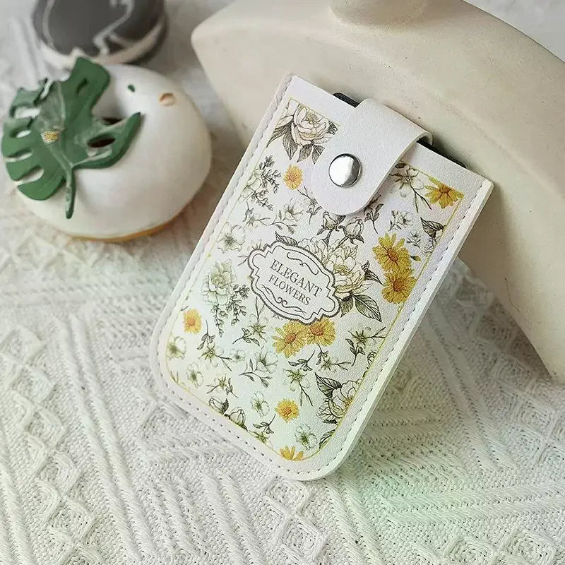 Portable Adorable Pull-out Card Holder Multiple Slots ID Bank Bus Qme