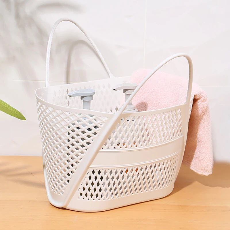 Household Hamper Categorized Wash Storage Basket Plastic Drainage Qme