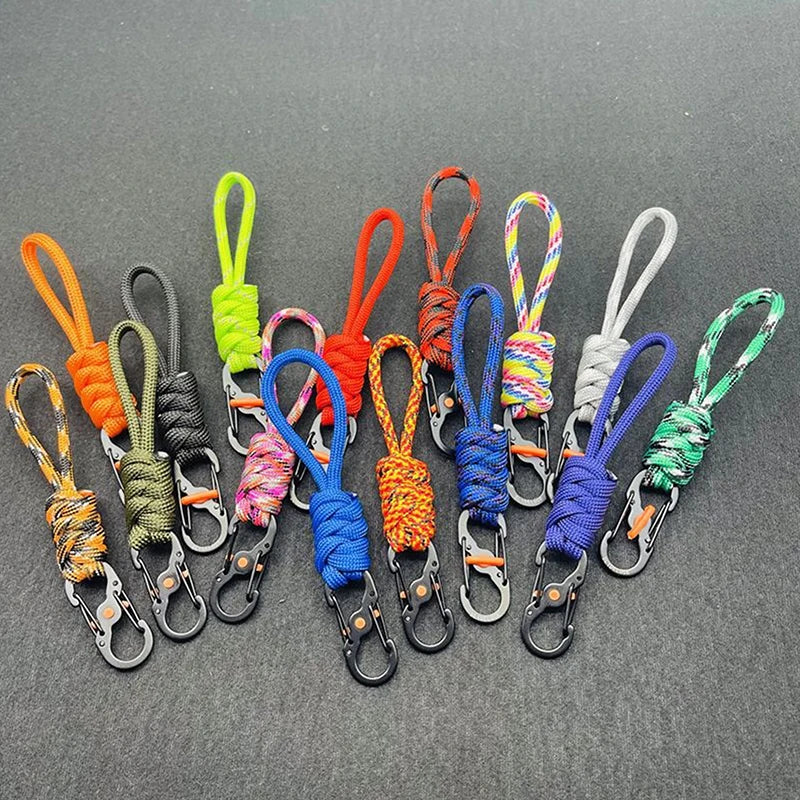8-shaped Lock Portable Outdoor Lanyard Hanging Buckle Umbrella Rope Qme