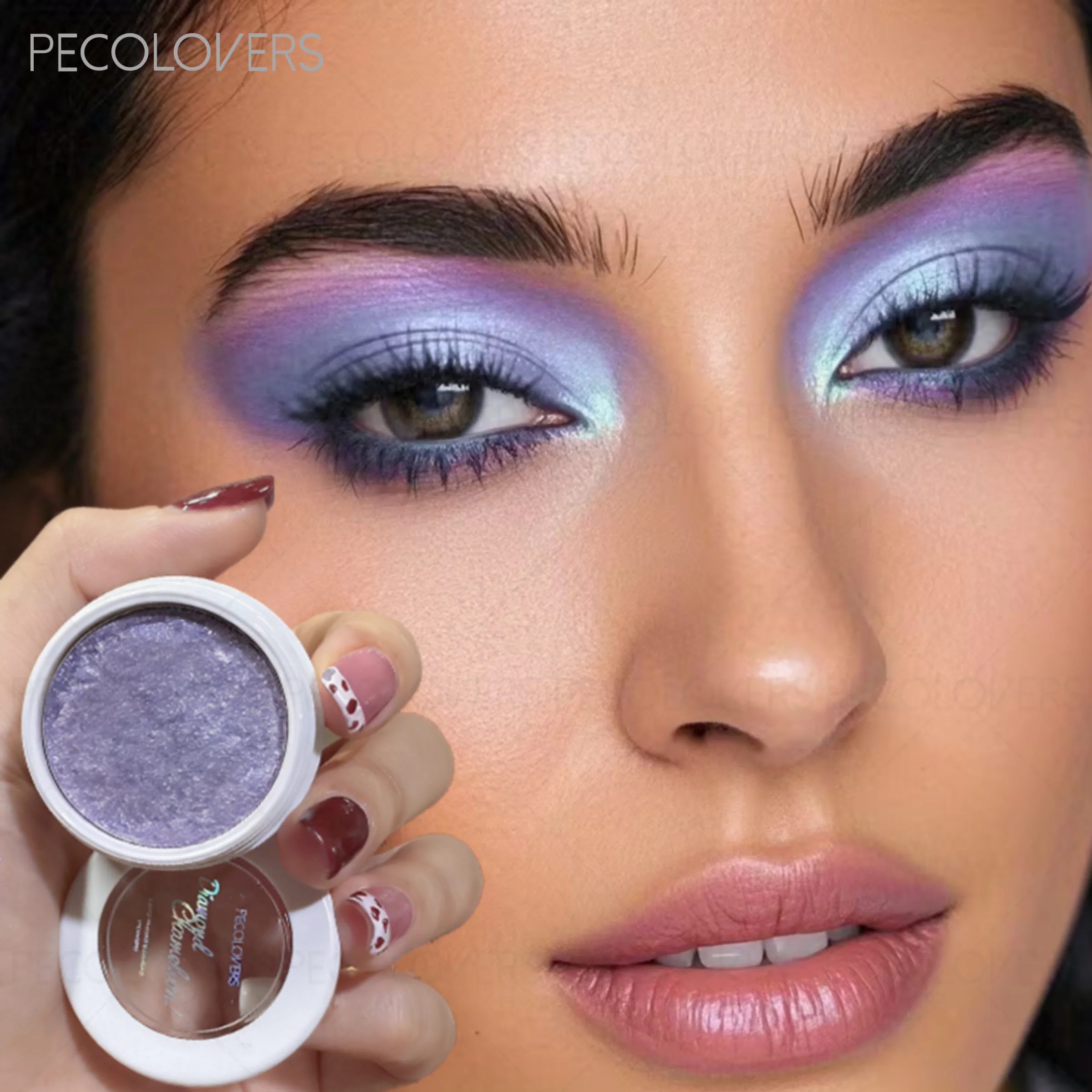 Single-color Chameleon Eyeshadow Cream Bright Highly Saturated Qme