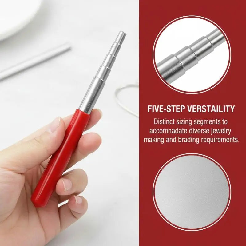Winder Wire Five-section Coil Diy Winder Wire Copper Jewelry Tool Rope Knitting Fixed Rod Copper Wire Metal Setting Qme