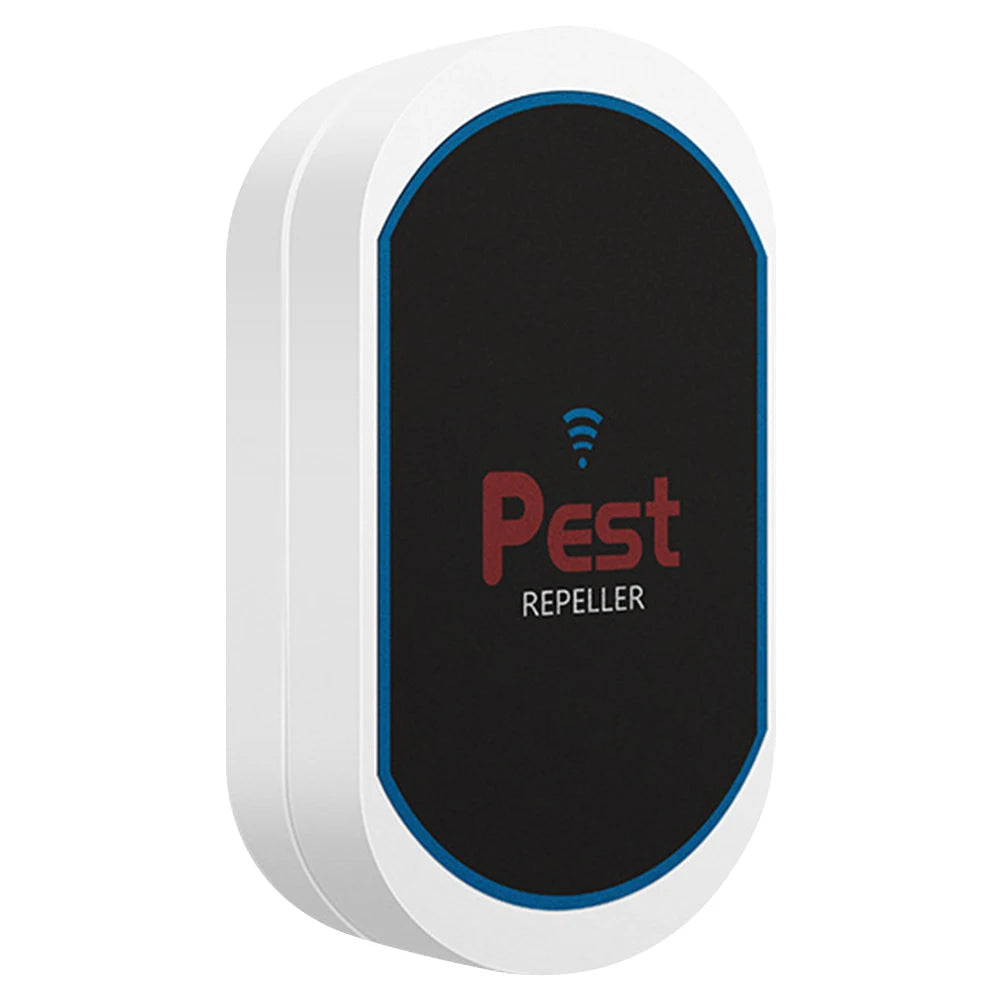 Ultrasonic Pest Repeller Electronic Pest Repeller Plug-in Insect Repeller Rat Mosquito Repellent for Cockroach Spiders Qme White