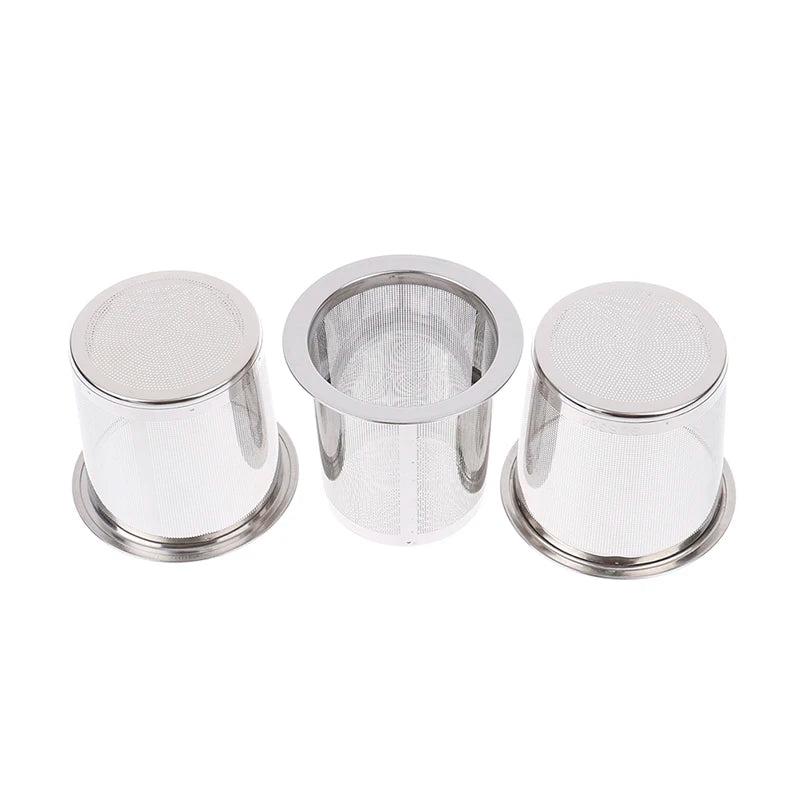 Stainless Steel Tea Infuser Silver Mesh Kitchen Accessories Safe Qme