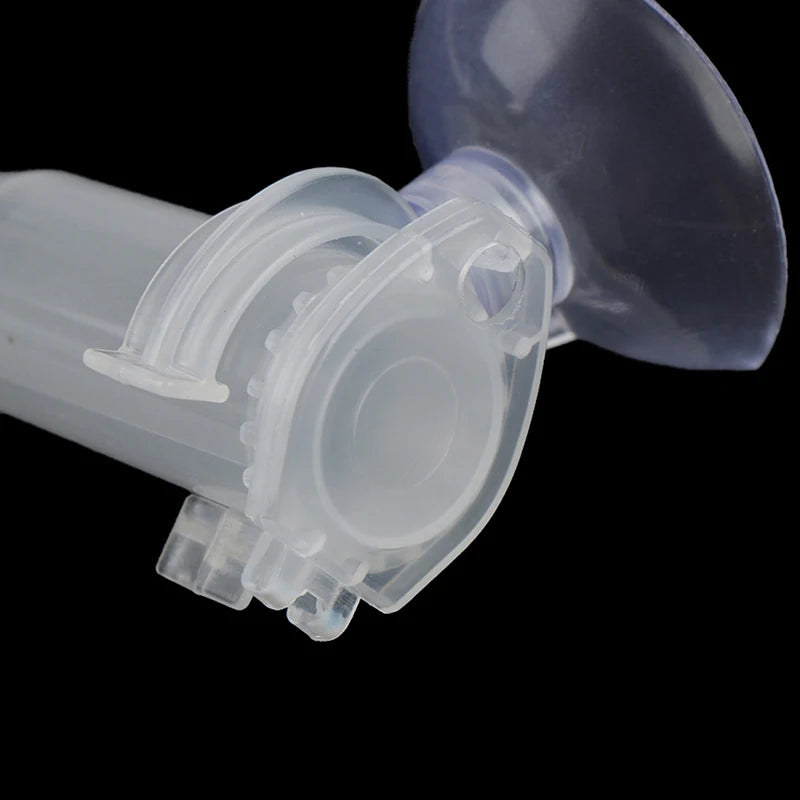 ^1Pc Automatic Fish Feeder Tapered Aquarium Worm Feeder Funnel Cup With Suction Cup Qme 1pc