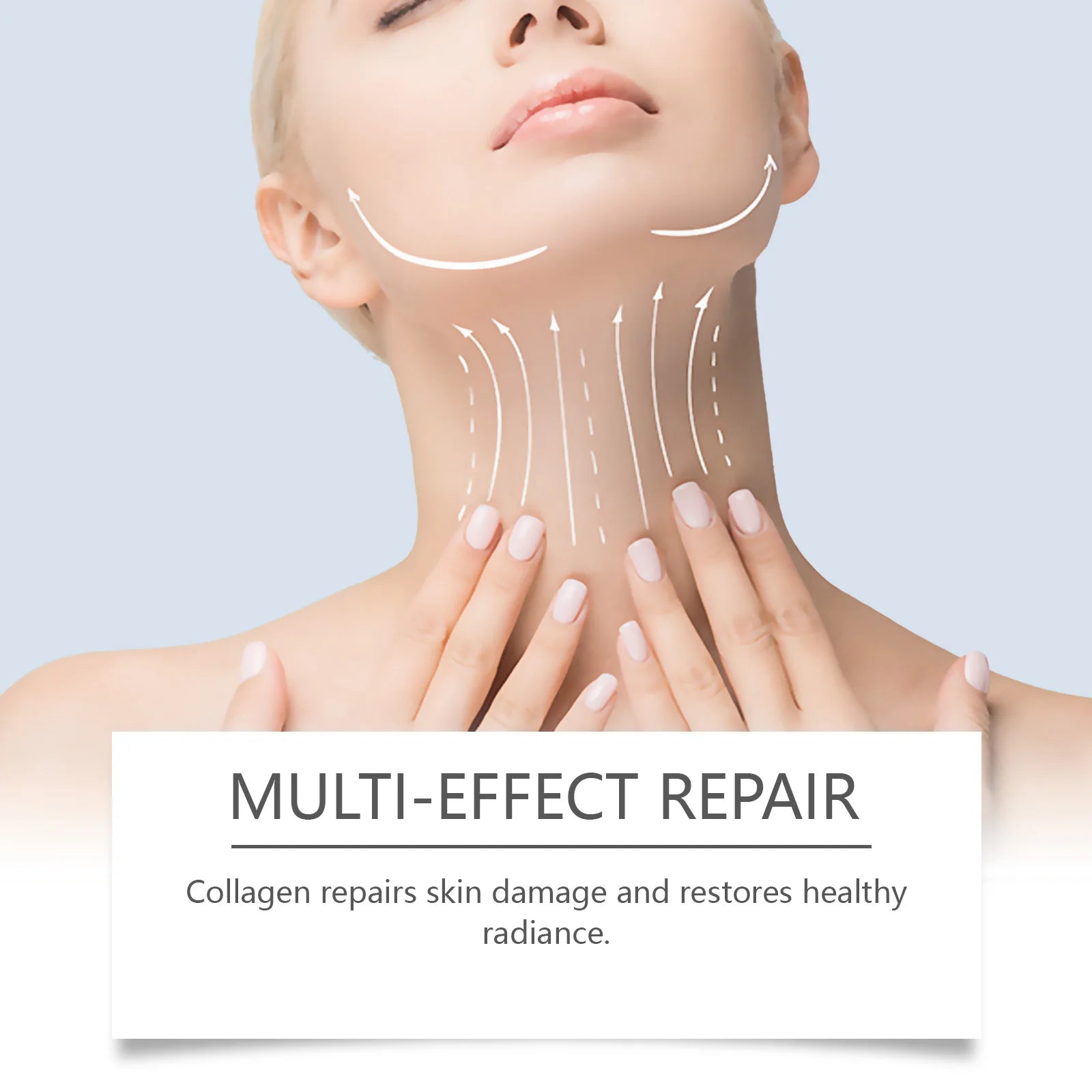 Retinol & Collagen Neck Cream Firming Moisturizing Anti Wrinkle Lifting Face Cream Stick Tightening Nourishing Neck Skin Care Qme