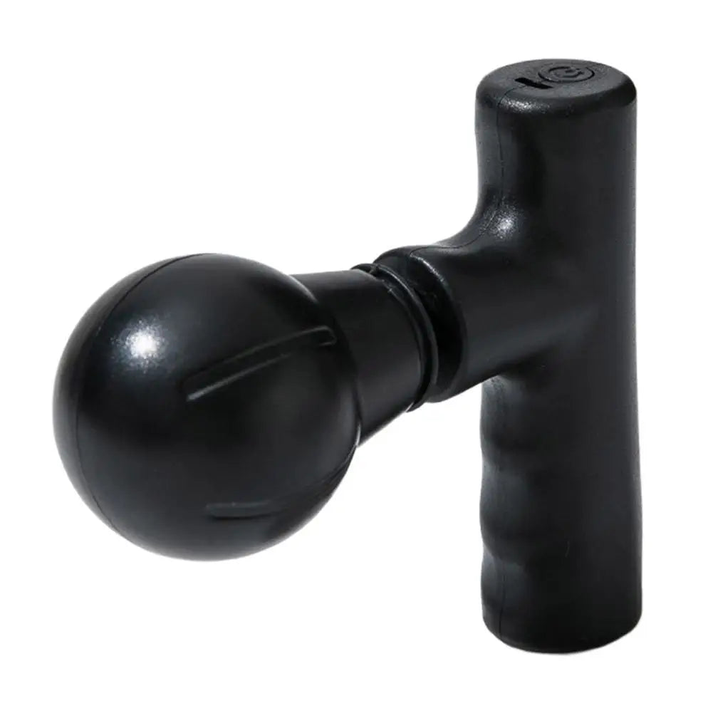 Portable Mini Massage Gun Handheld Deep Tissue Massager Back Leg Qme black