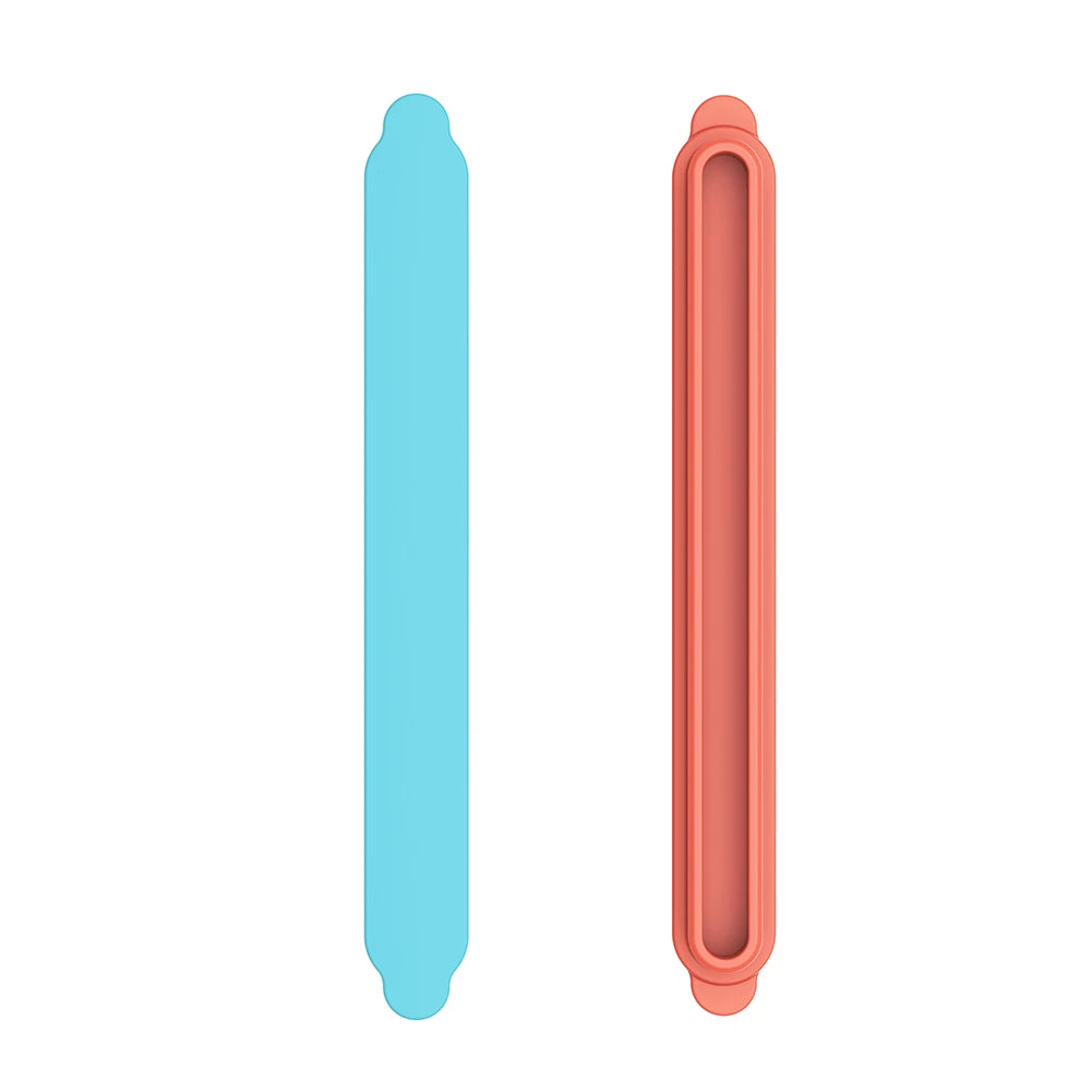 2pcs Side Plate Housing Shell Dust Proof Pack Silicone Dust Plug for Switch 2nd Generation Host Qme orange blue