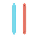 2pcs Side Plate Housing Shell Dust Proof Pack Silicone Dust Plug for Switch 2nd Generation Host Qme orange blue