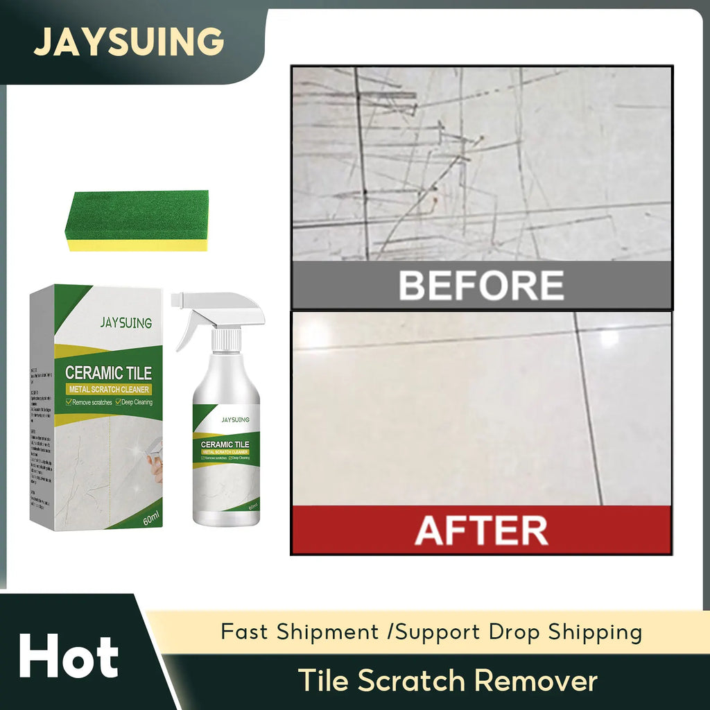 Ceramic Tile Scratch Remover Stubborn Oil Dirt Stains Scratch Repair Polishing Floor Ceramic Tile Washing Stone Stain Cleaner Qme