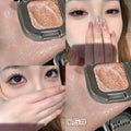 HERORANGE Square Single Highlighter Powder Creamy Soft Texture Qme HR1032-5