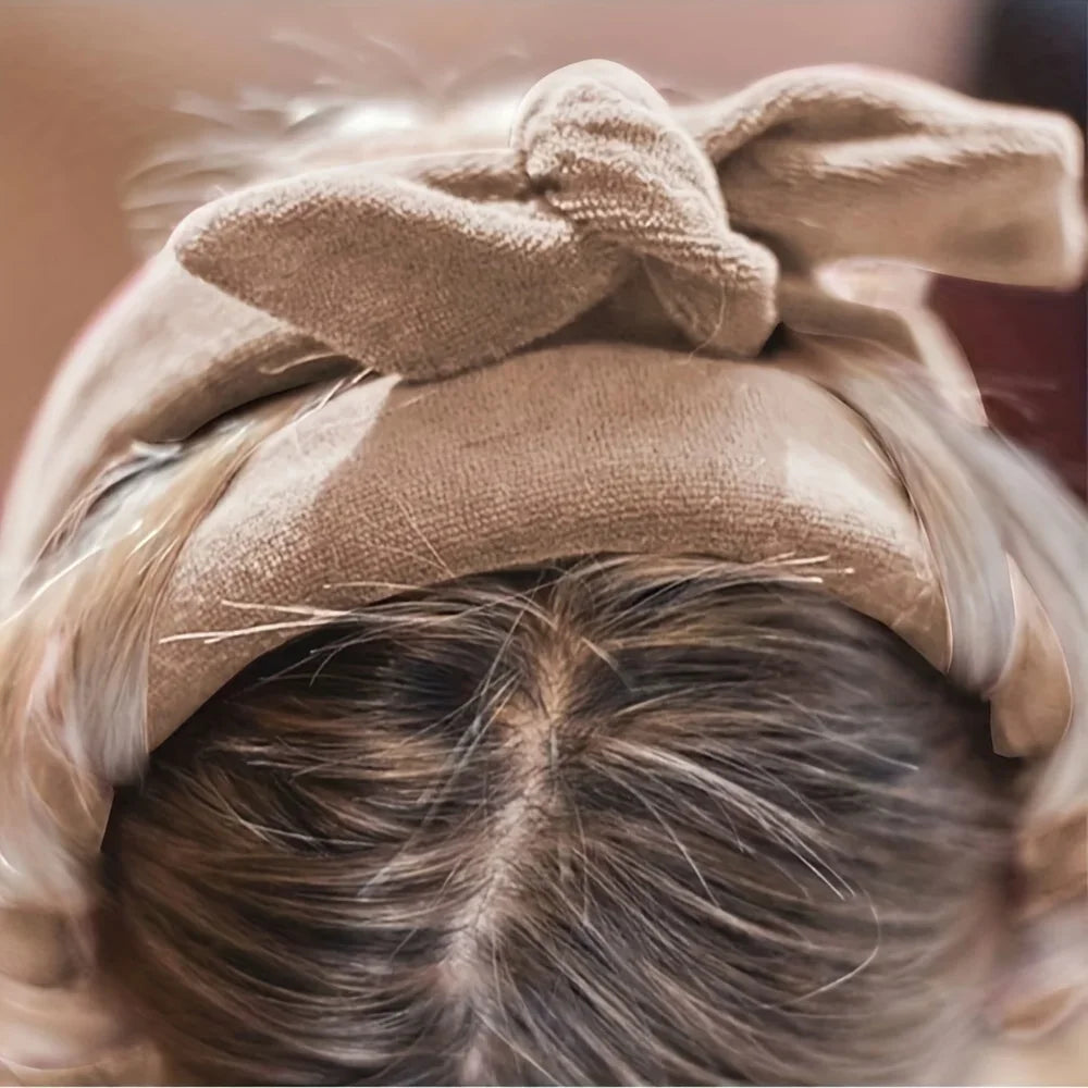Heatless Curling Rod Headband, No Heat Curl Ribbon With Scrunchies, Sleeping In Overnight Hair Rollers Natural Soft Wave Qme
