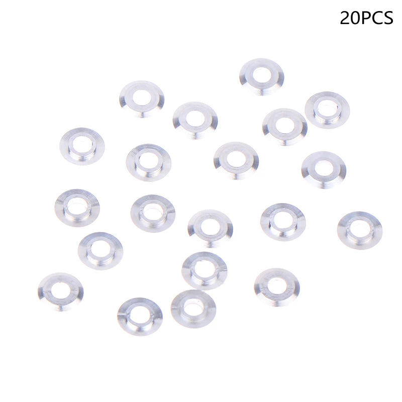 Mini Metal Washer Gasket Shim Spacers 520 Ball Bearing Guide Wheel Qme Default Title