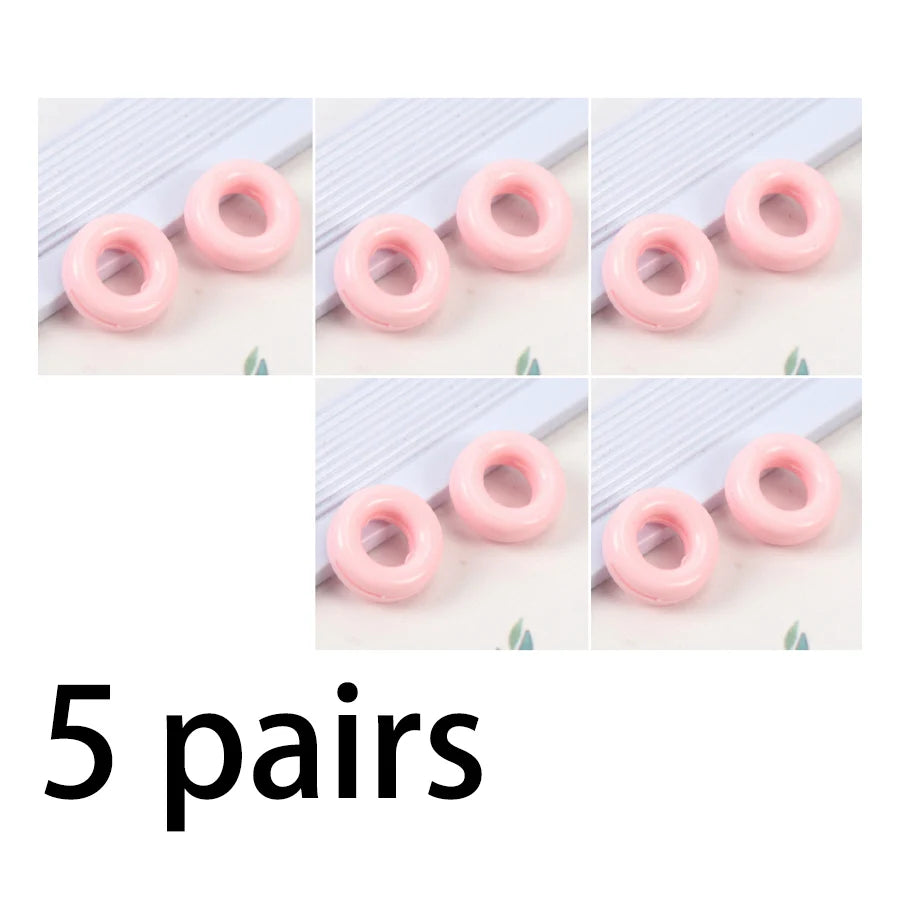 5 Pairs Comfortable Silicone Anti-slip Ear Hooks Women Men Antiskid Qme B1