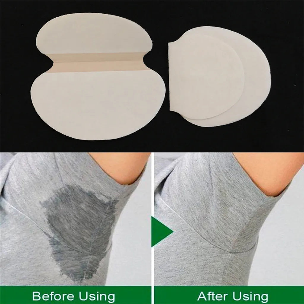Invisible Disposable Underarm Sweat Pads Summer Ultra Thin Breathable Armpit Antiperspirant Patches Qme Khaki
