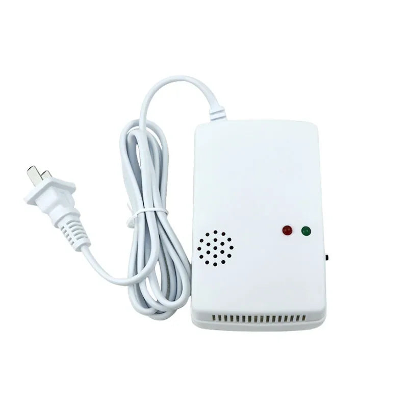 AT-300 Natural Gas Sensitive Detector Alarm Independent Gas Detector Sensor Wall Hanging Within 1 M From Ceiling Board Qme