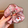 Hello Kitty Kuromi Hair Accessories, Melody School Hair Ties—Excellent Elasticity, Gentle on Hair Qme 1