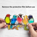 Cute Colorful Bird Pendant Acrylic Car Pendant Garden Garden Decoration Pendants Qme 1pcs