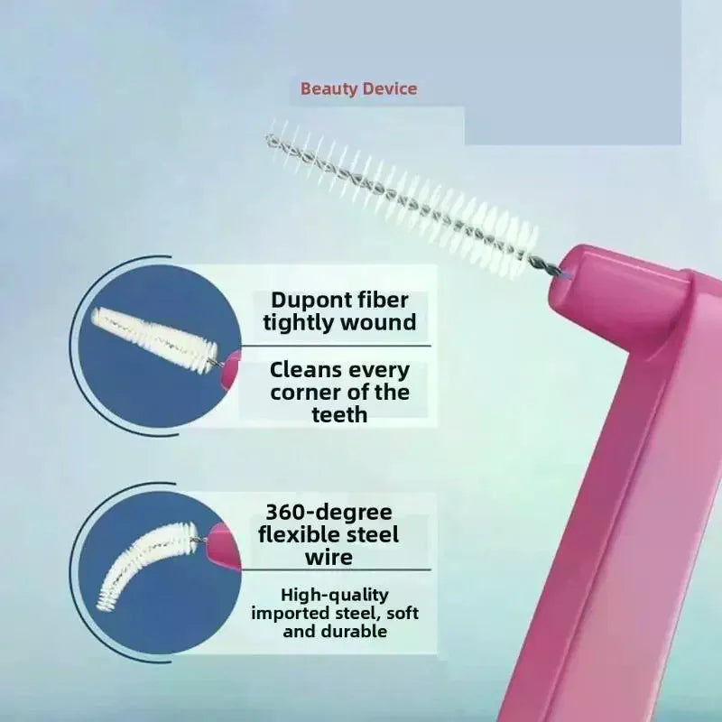 Interdental Brushes Eco-friendly Soft Bristles Assorted Sizes Qme