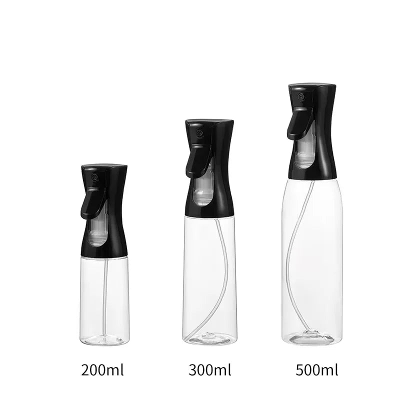 1pc 200/300/500ml Kitchen Oils Sprayer Oil Spray Spray Oil Sprayer Household Edible Olive Atomized Misty Oil Tank Air Fryer Qme 3pcs black set