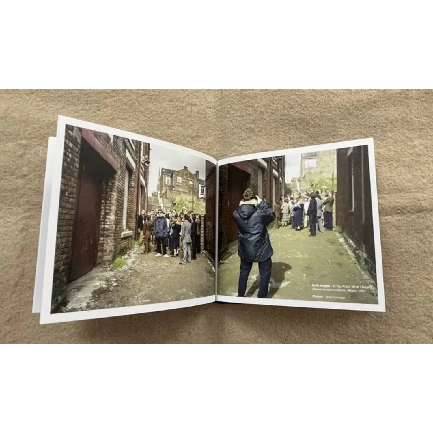 Classic Britpop Remastered CD Album | Retro Courtyard Collage Art-Style Cover, Original Recordings and Bonus Tracks Edition Qme