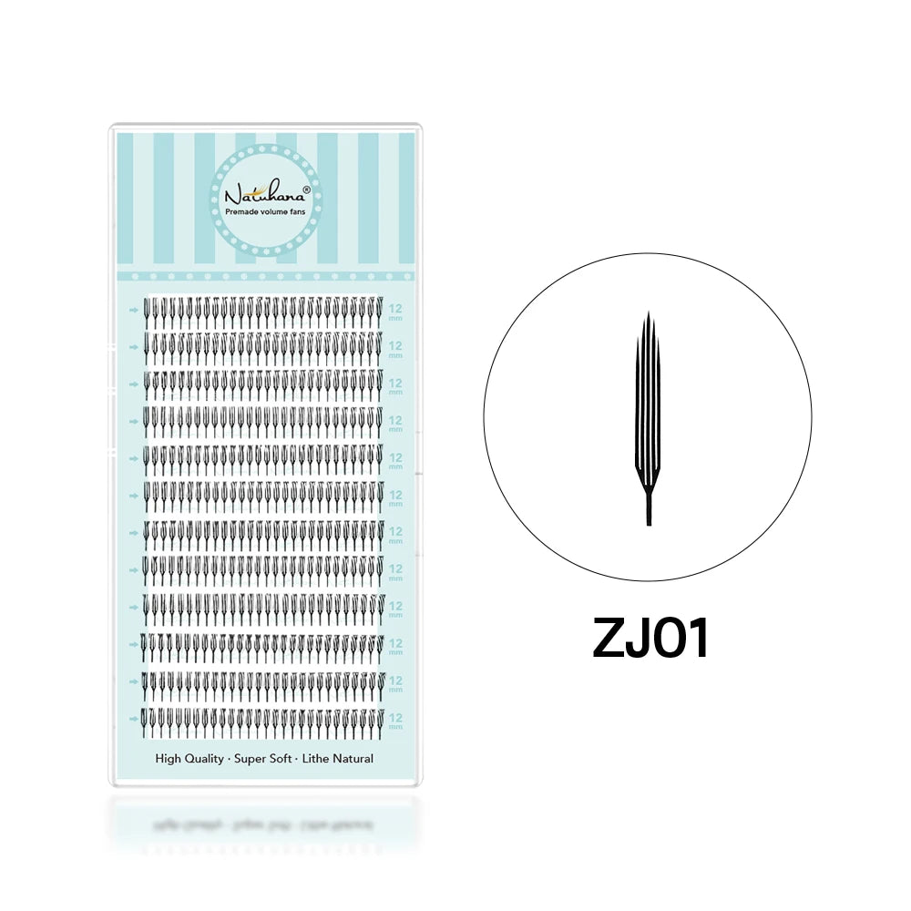 NATUHANA Comic Spire Eyelash C D Curl Anime Effect Lashes Soft Manga Qme