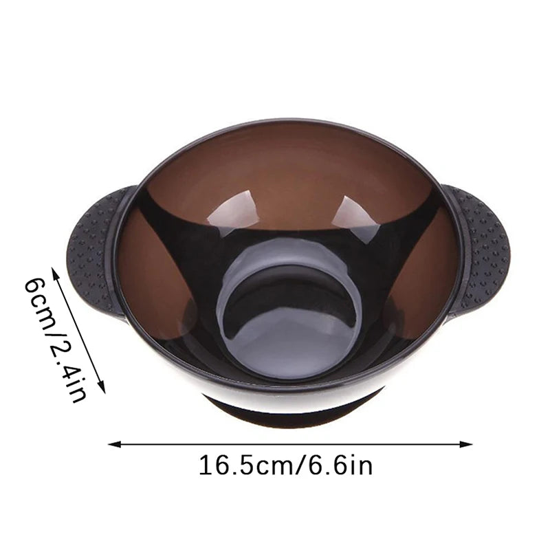 Professional Hair Coloring Tool Dye Mixing Bowl Suction Cup Secure Qme