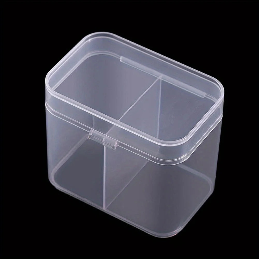 [Makeup Storage Box] Nail Art Towel Storage Box, Makeup Pad Storage Box, Nail Polish Remover Pad Storage Box, Makeup Storage Box Qme Clear