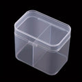 [Makeup Storage Box] Nail Art Towel Storage Box, Makeup Pad Storage Box, Nail Polish Remover Pad Storage Box, Makeup Storage Box Qme Clear