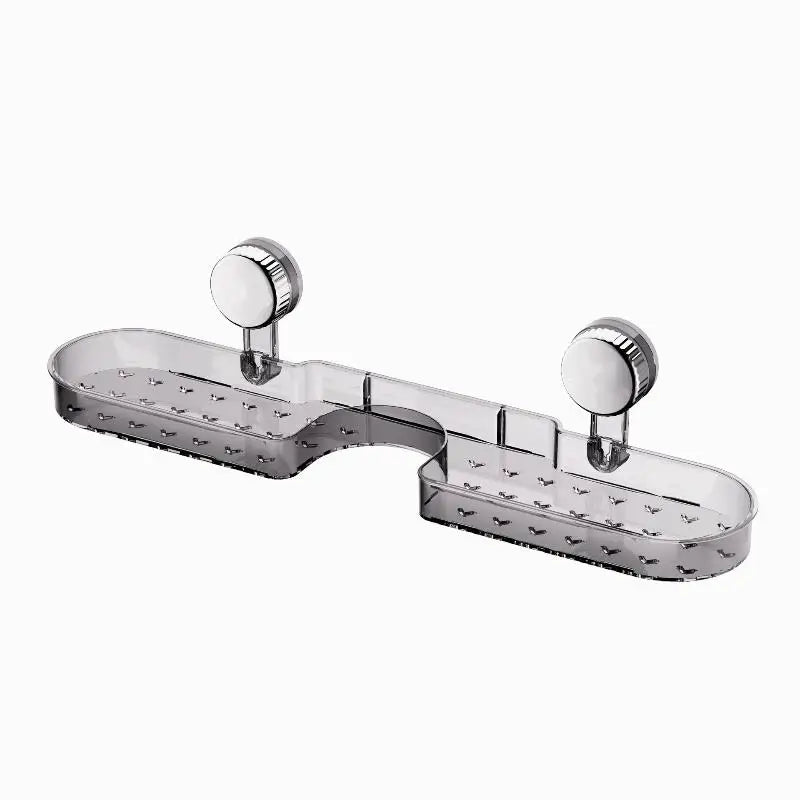 Punch-free Suction Cup Washbasin Storage Rack Self-distribution Qme A2