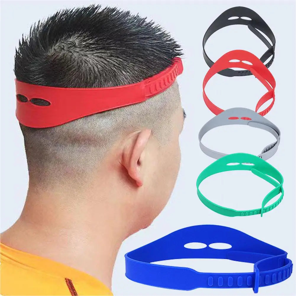 1PCS Adjustable Haircut Shaving Template DIY Curved Hair Headband Home Cutting Guide Silicone Hair Styling Trimming Tool B9H2 Qme