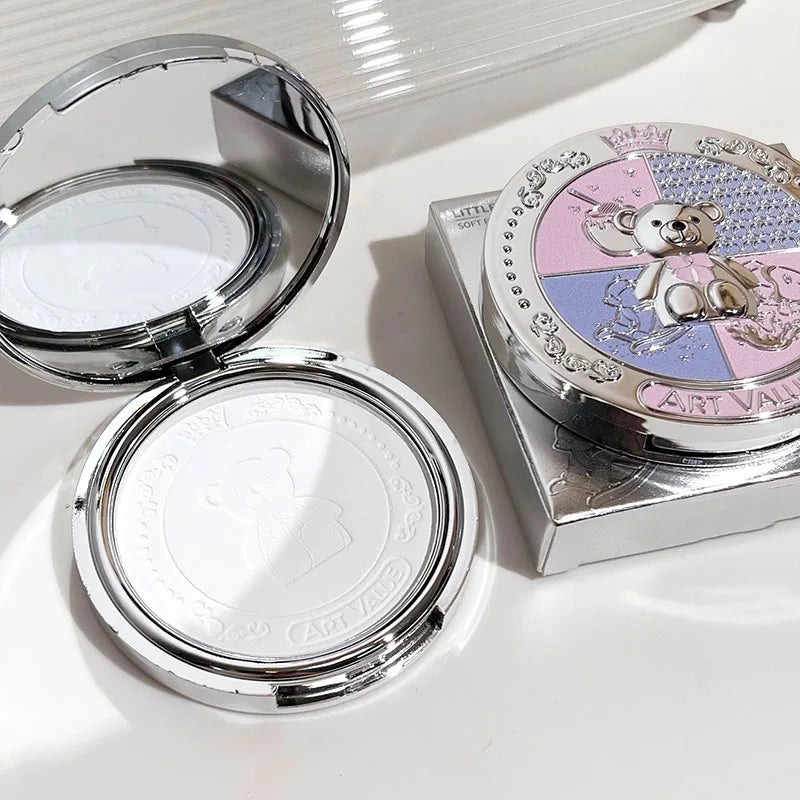 Art Value Bear Knight Soft Focus Pressed Powder Matte Natural Makeup Qme NO.A44-3