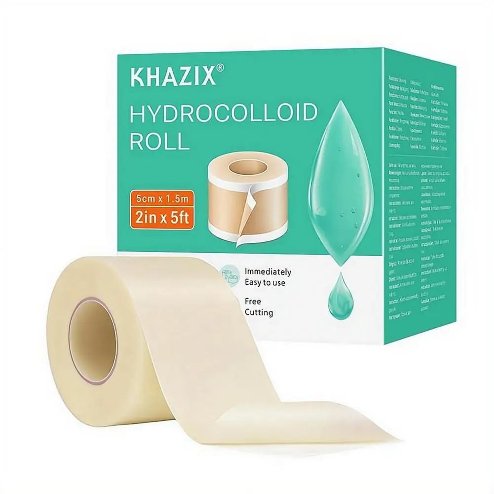 Hydrocolloid Roll X 5ft Bandages Acne Pimple Burns Minor Cuts Wound Qme