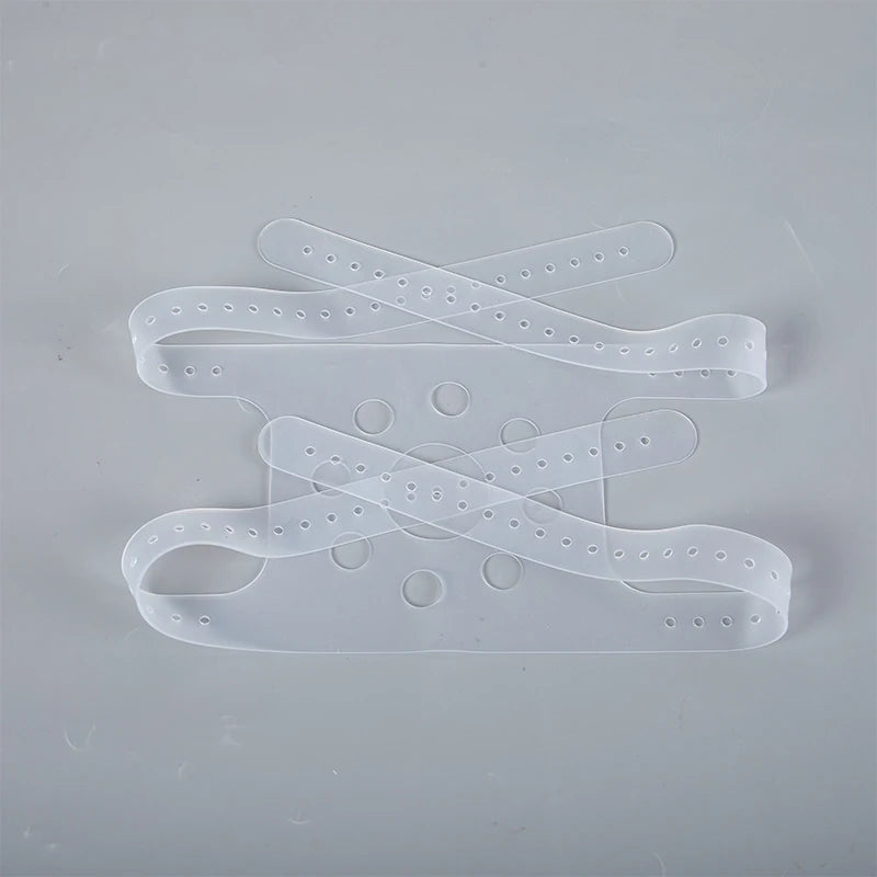 Replacement Strap Headgear Cpap Mask Respirator Head Silicone Qme onesize