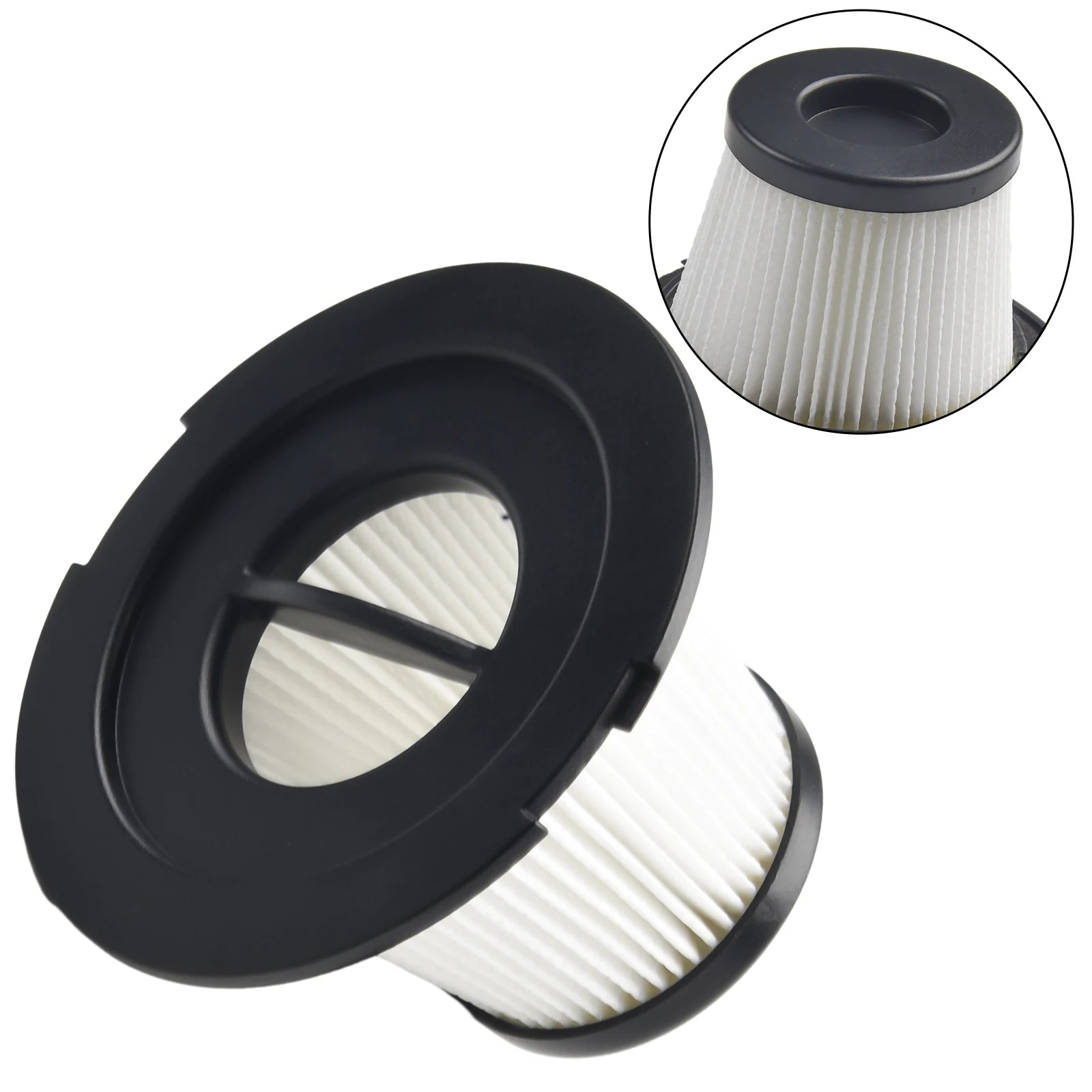 2Pcs Filter For H.Koenig UP600/H.Koenig UP810 Cordless Vacuum Cleaner Power Clean Sweeper Parts Replacement Tools Qme