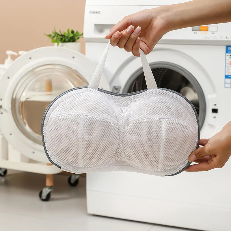 Coarse Mesh Bra Bag, Washing Machine, Underwear Care Bag, Anti Deformation Machine Washing, Thickened And Durable Mesh Bag Qme