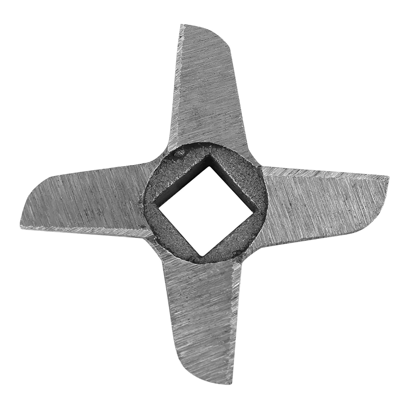 1Pc Meat Grinder Knife Mincer Plate Disc Knife with Hole Replacement Accessories Steel Kitchen Food Meat Blade Mincers Cutter Qme