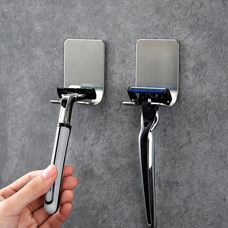 Shaving Razor Storage Rack Bathroom Hook Organizer Holder 304 Qme