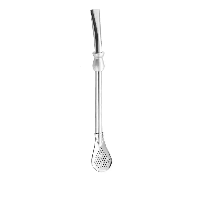 Bombilla Coffee Spoons Milk Drinking Kitchen Tools Reusable Straw Qme A1