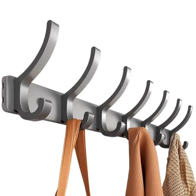 Bathroom Kitchen Accessories Black Robe Hooks Towel Hanger Nail Wall Qme